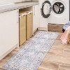 Acekool Washable Area Rug, Soft Distressed Low Pile Non-Slip Vintage Carpet, Foldable Indoor Floor Rug for Living Room, Bedroom - 3 of 4