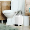 BestMassage 1.3 Gallon Trash Can Stainless Steel Garbage Can with Removable Inner Bucket Foot Pedal and Odor Control Kitchen Waste Bin - 2 of 4