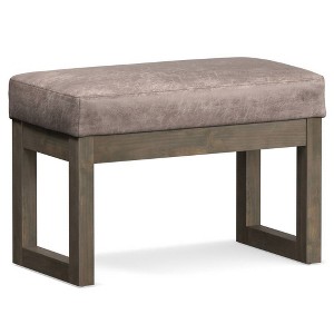 Small Madison Footstool Ottoman Bench - WyndenHall - 1 of 4