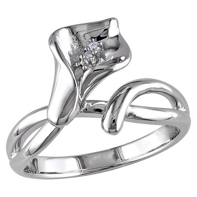 Calla lily sale butterfly ring