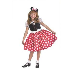 Girls' Disney Minnie Mouse Classic Costume - 1 of 1