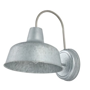 Jennine 13.75" Outdoor Sconce (Set of 2) - PLT4020 - Antique Silver - Safavieh - 1 of 4