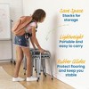 ECR4Kids Daisy Stackable Stool Set, 8-Piece - 3 of 4
