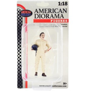 "Racing Legends" 60's Figure B for 1/18 Scale Models by American Diorama - 1 of 4