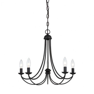 Quoizel Lighting Mirren 5 - Light Chandelier in  Imperial Bronze