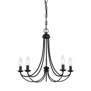 Quoizel Lighting Mirren 5 - Light Chandelier in  Imperial Bronze - 1 of 4