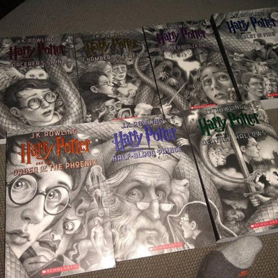 HARRY POTTER Complete Series Boxed Set Paperback Scholastic VGC JK