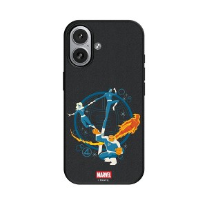 Marvel Fantastic 4 Badge MagSafe Compatible Cell Phone Case for Apple iPhone 17 Series - 1 of 4