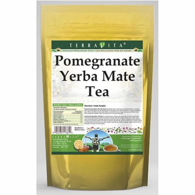 TerraVita Pomegranate Yerba Mate Tea (25 tea bags, ZIN: 556530, 1-Pack)
