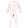 Touched by Nature Baby Girls Organic Cotton Sleep and Play, Popsicle - 4 of 4