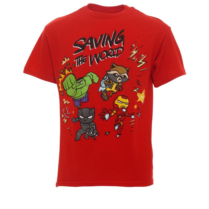 Marvel Avengers Guardians of the Galaxy Little Boys 3 Pack T-Shirts , 3 of 5
