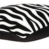Parkland Collection,Simba Black And White Zebra Throw Pillow - 4 of 4