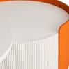 NicBex Modern Round Nesting Coffee Table with Extendable Sliding Tabletop for Living Room and Office - 4 of 4