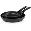 Oster Two Piece Non Stick Aluminum Frying Pan Set - 2 of 4