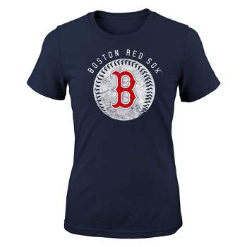 MLB Boston Red Sox Girls' Crew Neck T-Shirt