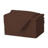 Gee Di Moda Cloth Napkins - 17 x 17 Inch - Heavy Duty Washable Polyester - Set of 12 - 4 of 4