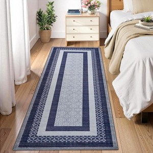 Fulvari Washable Modern Area Rugs for Living Room Abstract Soft Non-Slip Low-Pile Rug for Bedroom Dining Room Entryway - 1 of 4