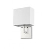 Z-Lite Saxon 1 - Light Wall Light in  Polished Nickel - 3 of 4