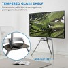 Mount-It! Easel TV Stand & Portable TV Tripod Holds Up to 88 Pounds and Fits 43 - 65 Inch Flat & Curved Screens, Quickly Assembles with SNAP-Lock - 4 of 4