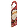 Northlight 14" Santa Claus "Welcome" Christmas Door Knob Hanger - 2 of 4