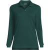 School Uniform Young Women's Long Sleeve Mesh Polo Shirt - 3 of 3