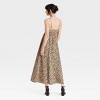 Women's Ruched Midi Dress - A New Day™ - 2 of 3