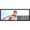 PosterPalooza | Panoramic Decor Black Picture Frame - UV Acrylic, Foam Board Backing, Hanging Hardware - 2 of 4