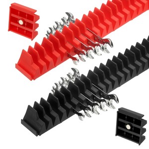 Unique Bargains Magnetic Modular Tool Box Ratcheting Offset Wrench Organizing Holders 46 Pcs - 1 of 4