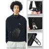 Generic Mini Anti Theft Crossbody Sling Bag Small Chest Bag Dual Pocke - 2 of 4