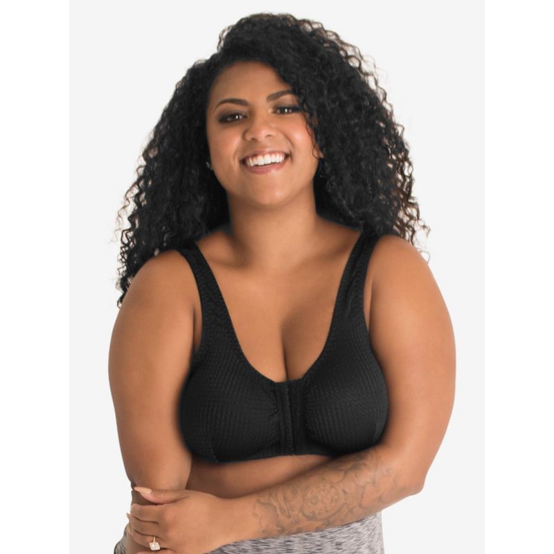 Leading Lady The Marlene - Silky Front-Closure Comfort Bra, 1 of 7