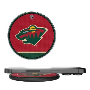 NHL Western Conference Teams Stripe 15-Watt Wireless Charger - 1 of 4