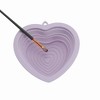Unique Bargains Portable Heart Makeup Brush Cleaning Mat 1 Pc - 3 of 4