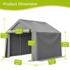 Mlmh & Kngwa 85.4"H Multi-Purpose Outdoor Shelter - 4 of 4