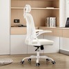 Lycvki Ergonomic Office Chair with High Back with Armrests and Adjustable Lumbar Support - 2 of 4
