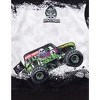 Monster Jam Grave Digger Fleece Zip Up Athletic Hoodie - 4 of 4