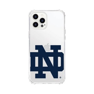 NCAA Notre Dame Fighting Irish Clear Tough Edge Phone Case - iPhone 13 Pro - 1 of 3