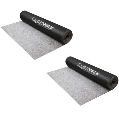 QuietWalk QWLV360 360 Square Foot Luxury Vinyl Acoustical Sound Reflecting Moisture Resistant Environmentally Friendly Flooring Underlayment (2 Pack)