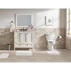 Garland Rug Gramercy 3pc Washable Bathroom Rug Set White: Non-Skid, Machine Made, Polypropylene, Low Pile - image 2 of 4