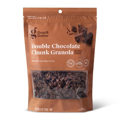 Double Chocolate Chunk Granola - 12oz - Good & Gather™