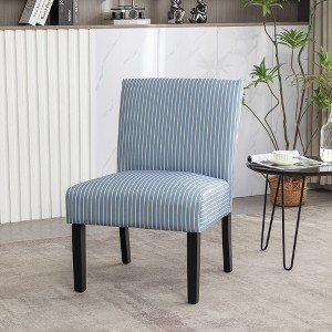 Ridstar Accent Chair, Armless Chair For Living Room-Blue - 1 of 4