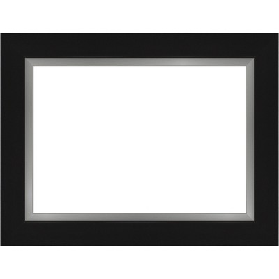 Amanti Art Eva Black Silver Framed Dry Erase Magnetic Board