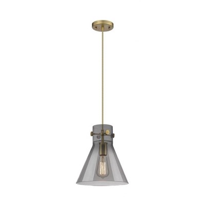 Newton Cone - 1 Light Pendant In Industrial Style-11 Inches Tall and 10 Inches Wide