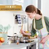 Itopfox 35-Piece Silicone Kitchen Utensil Set with Wooden Handles, Non-Stick Cooking Tools Including Spatula, Spoon, Turner, Tongs, Measuring Cups - 4 of 4