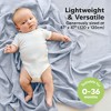 KeaBabies 4pk Muslin Swaddle Blankets for Baby Boys, Girls - Organic Baby Blankets, Swaddles for Newborns - 3 of 4