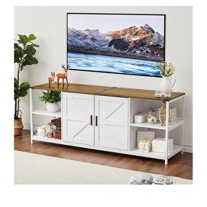Garvee 63"TV Stands for TV Up to 75''-Industrial Entertainment Center - 1 of 4