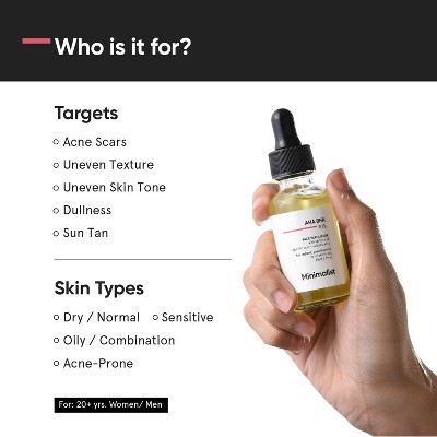 Minimalist AHA BHA 10% Face Exfoliator - 1 fl oz
