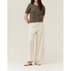 Women's Cropped Short Sleeve Cardigan - GRADE & GATHER - 4 of 4