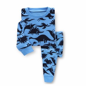 BenBen Dark Dinosaurs Kids Pajamas - 1 of 3