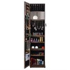 360° Swivel Jewelry Cabinet, Rotatable Full Length Mirror With Jewelry Storage, Lockable Standing Jewelry Armoire Organizer - 4 of 4