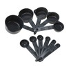 Unique Bargains Measuring Cups 11-Piece Measuring Set Dishwasher Safe Dishwasher Safe PP 1 Set - 3 of 4